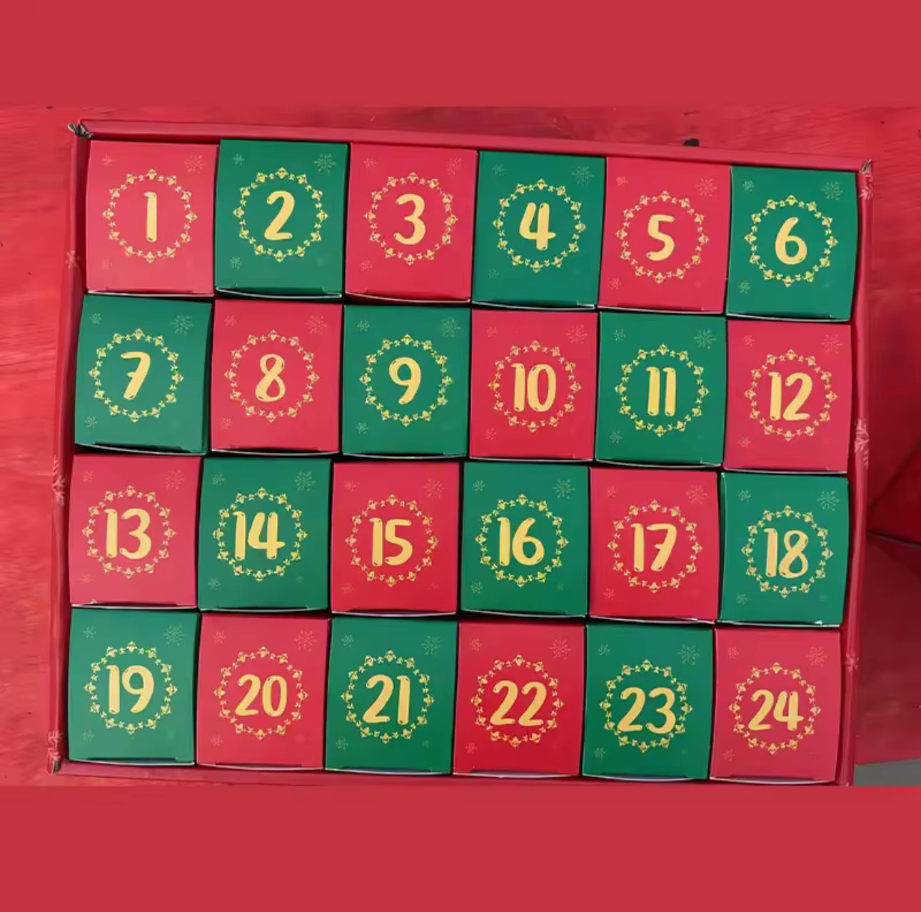 Flower Building Block Advent Calendar